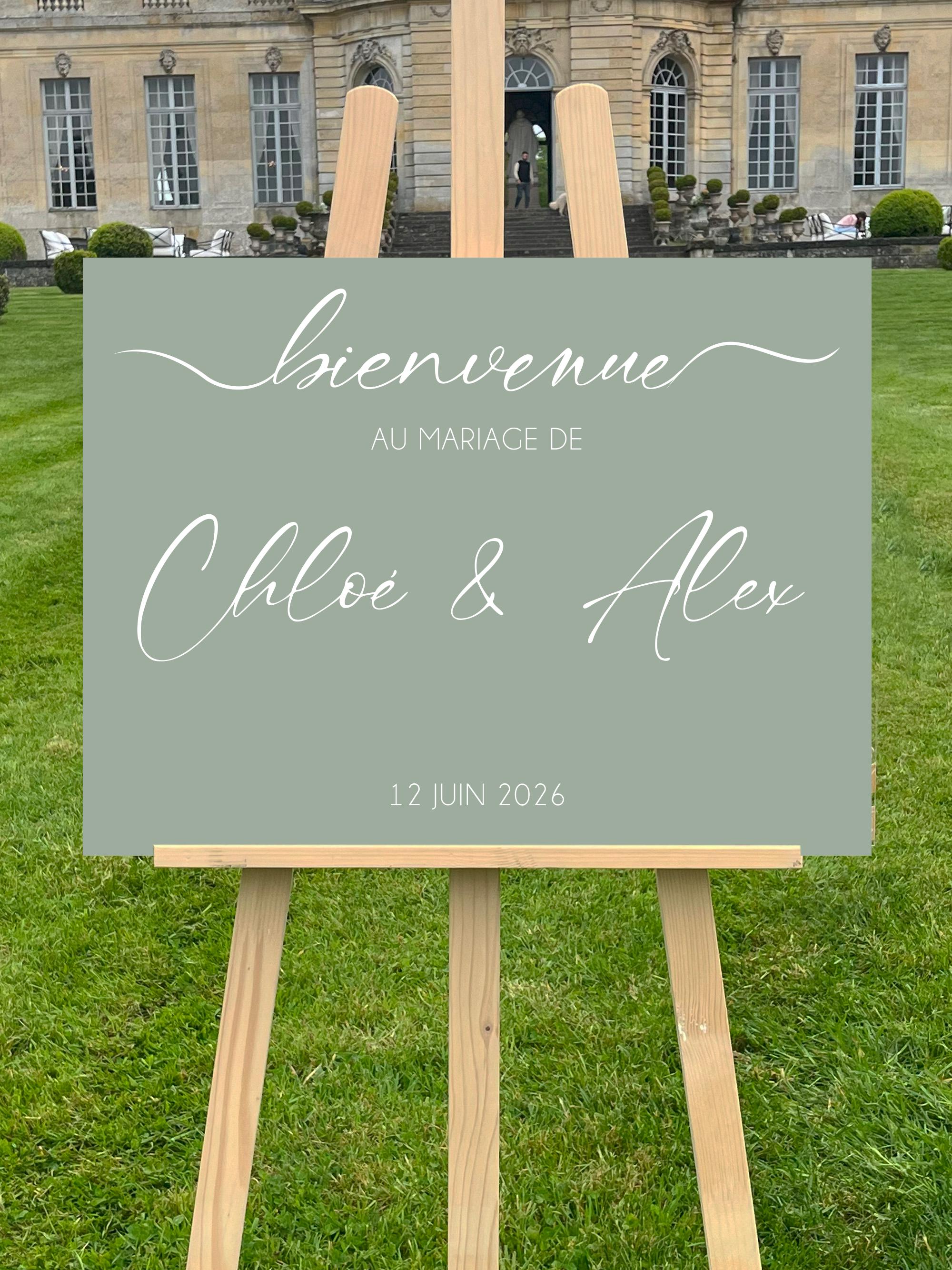 Wedding Welcome Sign, Color Love Collection