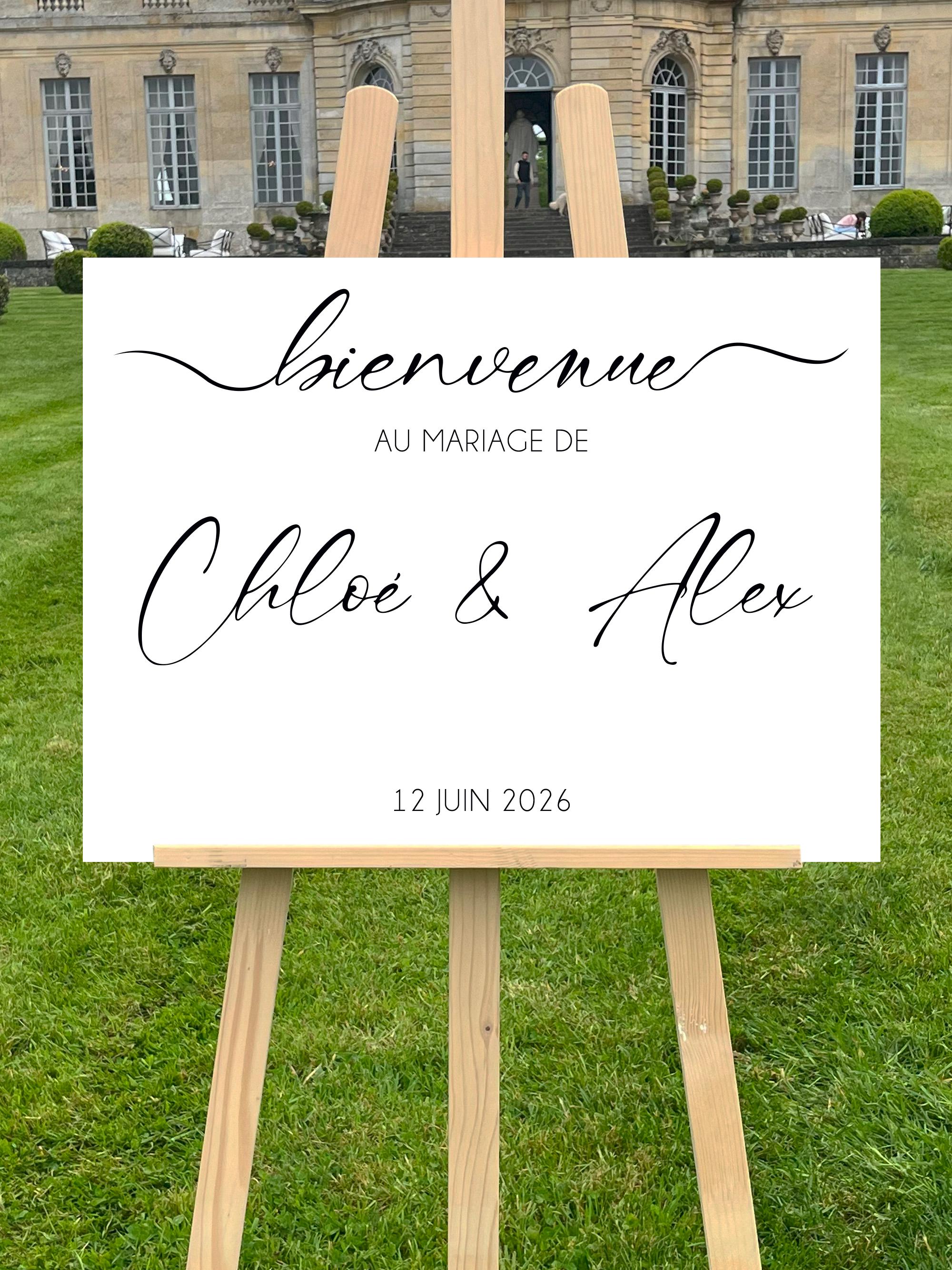 Wedding Welcome Sign, Color Love Collection