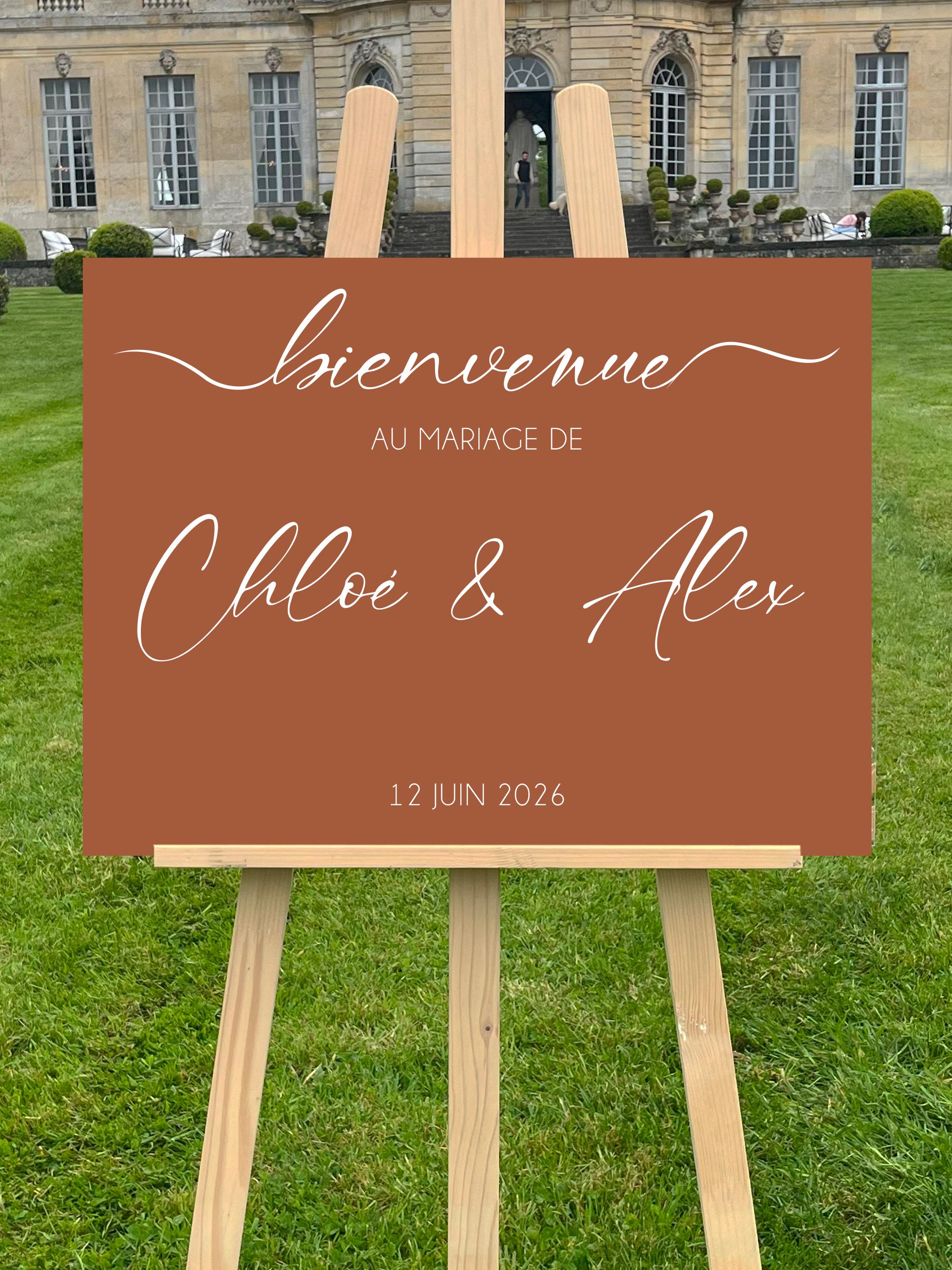 Wedding Welcome Sign, Color Love Collection